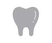 Dental gray icon